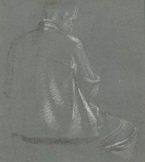 AUGUSTO GIACOMETTI — Rückenansicht eines Mann. — Koller Auktionen