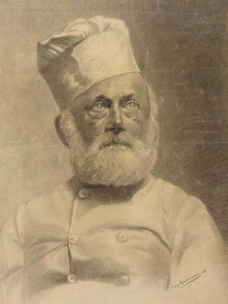AUGUSTO GIACOMETTI — Portrait eines Kochs. 1895. — Koller Auktionen