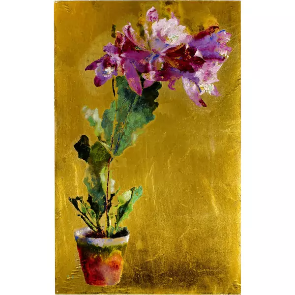Augusto Giacometti — Blumentopf mit Cattleya — Galerie Kornfeld