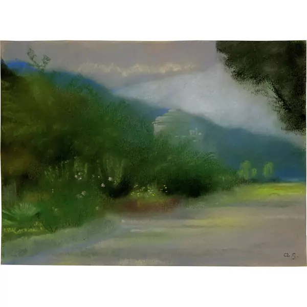 Augusto Giacometti — Park in Como — Galerie Kornfeld