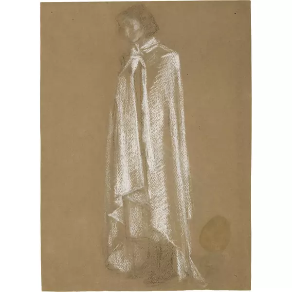 Augusto Giacometti — Figur mit Umhang — Galerie Kornfeld