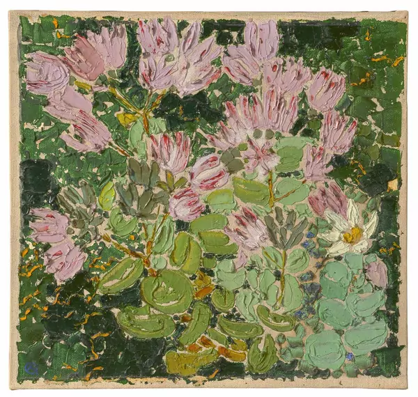 Augusto Giacometti — Alpenblumen — Galerie Kornfeld