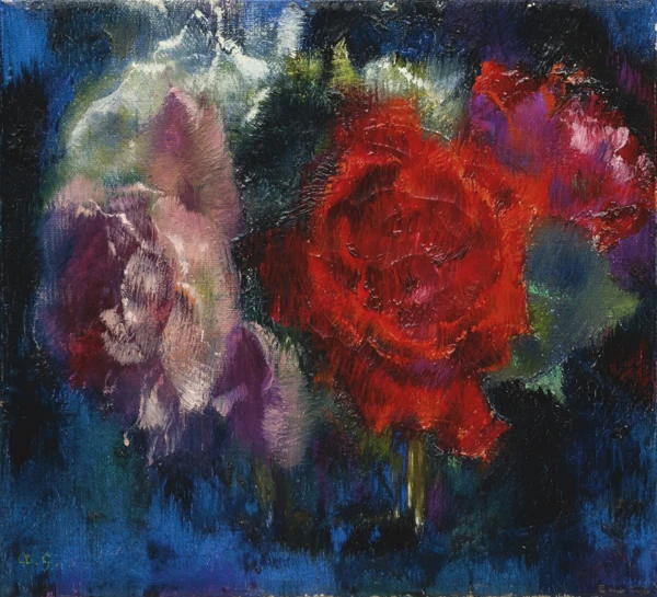 Augusto Giacometti — Rosen, 1928