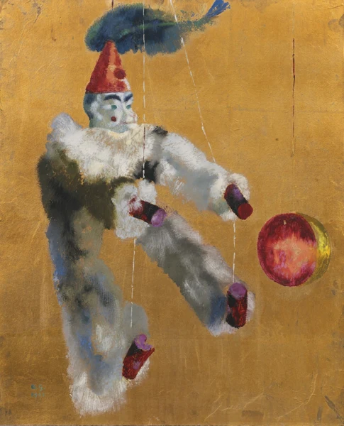 Augusto Giacometti — Grau und Gold, 1923
