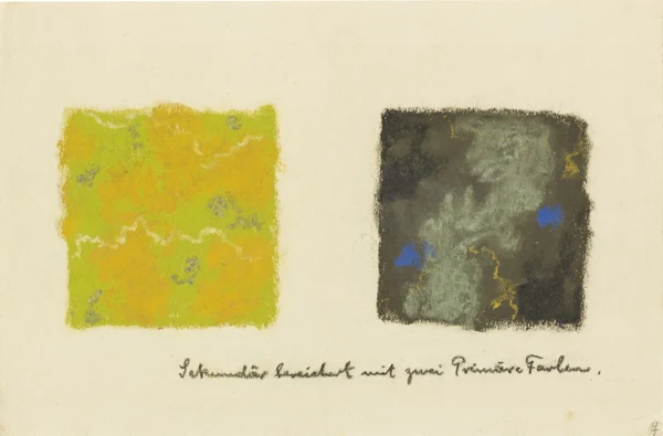 Augusto Giacometti — Two abstractions
