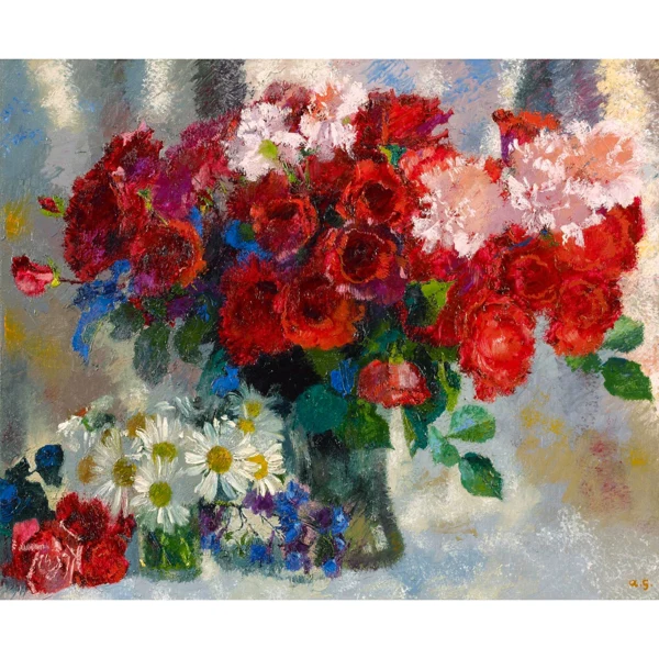 Augusto Giacometti — ROTE ROSEN, 1933 RED ROSES, 1933