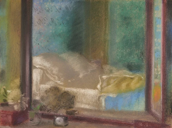 Augusto Giacometti — Mein Hotelzimmer in Marseille II, 1934