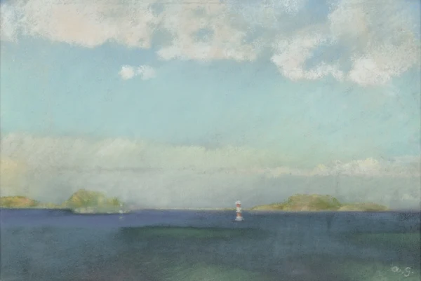 Augusto Giacometti — Meer bei Marseille I, 1933