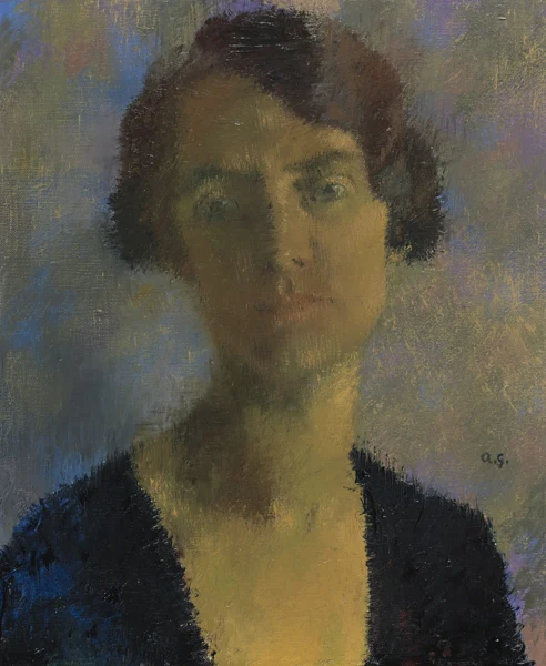 Augusto Giacometti — BILDNIS EINER JUNGEN DAME, 1933PORTRAIT OF A YOUNG LADY, 1933
