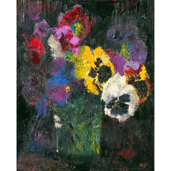 Augusto Giacometti — PENSÉES, 1938 PANSIES, 1938