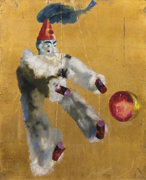 Augusto Giacometti — Grau und Gold, 1923