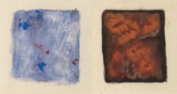 Augusto Giacometti — Abstraktion (in blau und rot)Abstraktion (in orange)