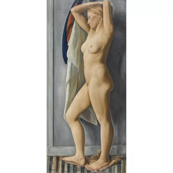 Aurèle Barraud — Stehender weiblicher Akt.