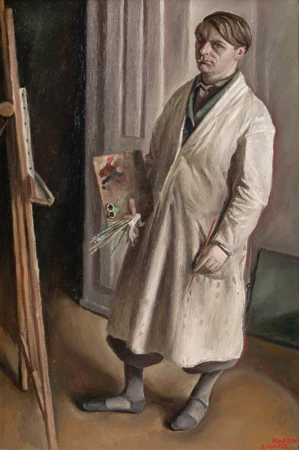 Autoportrait au chevalet