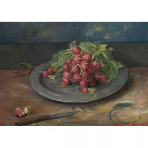 Aurèle Barraud — Stillleben mit Radieschen.