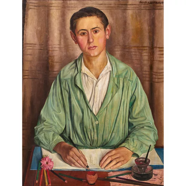 Aurèle Barraud — Le jeune artiste.