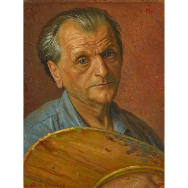 Aurèle Barraud — Selbstporträt.