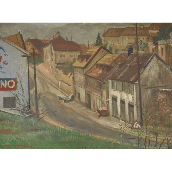 Aurèle Barraud — Sommerliche Strassenpartie.