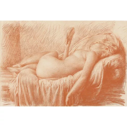 Aurèle Barraud — "Le nu couché".