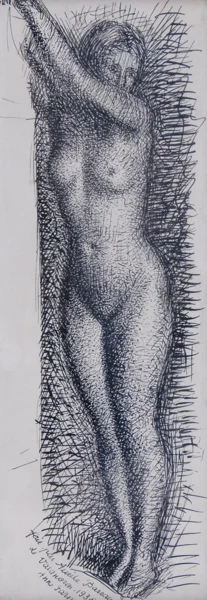 Aurèle Barraud — Nu féminin, 1938