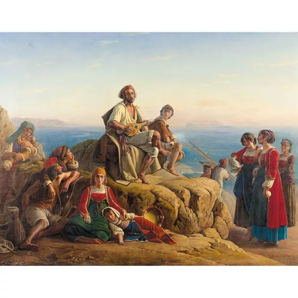 Aurèle Robert — L′improvisateur napolitain au Cap Misène.