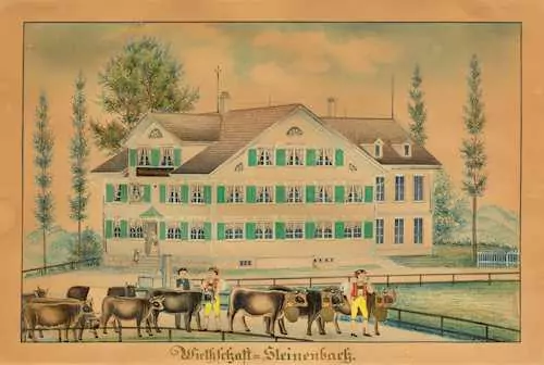 BABELI GIEZENDANNER — Ebnat-Kappel, Wirtschaft Steinenbach. — Koller Auktionen