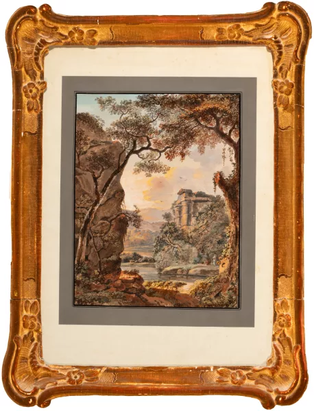 Balthasar Anton Dunker — Arkadische Landschaft