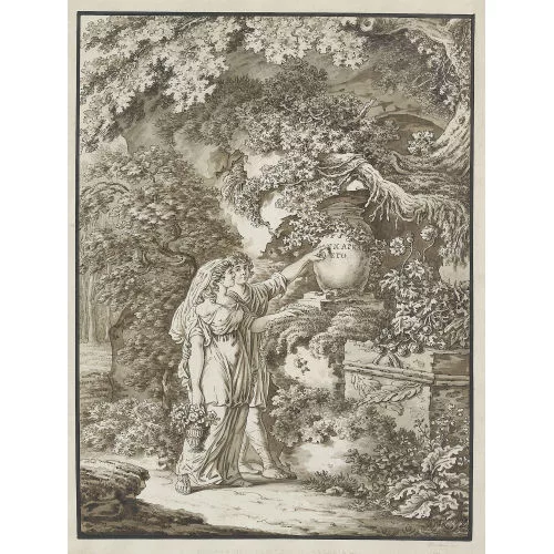 Balthasar Anton Dunker — "Et ego quondam...in Arcadia".