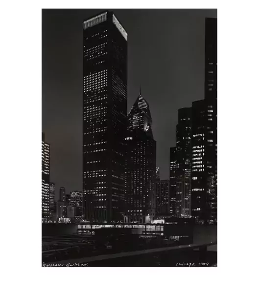 Balthasar Burkhard — Chicago by Night — Galerie Kornfeld