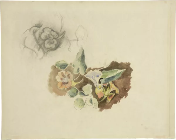 Balthus — Etude de fleurs