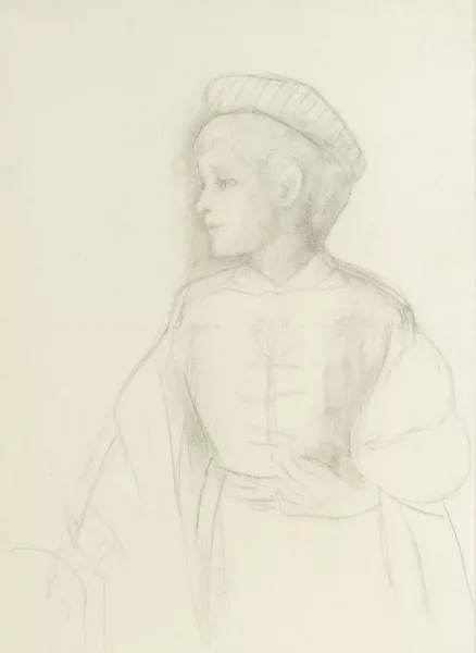 Balthus — Étude pour "Portrait d'Hélène Anavi"