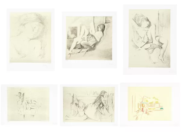 Balthus — Portfolio. Dessins, 1994