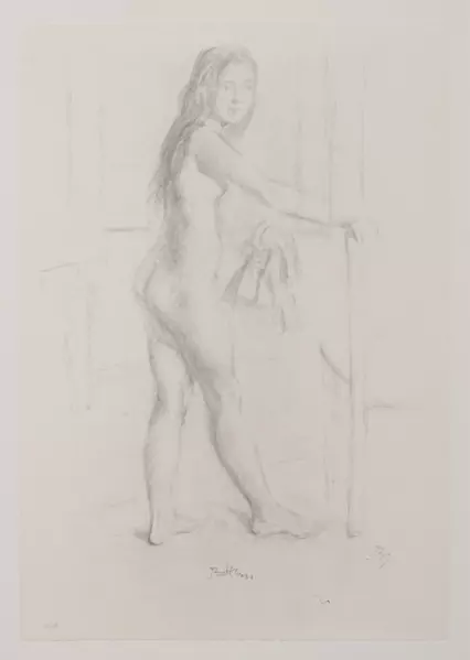 BALTHUS (1908-2001), 'Jeune fille', lithographie sur papier — DognyAuction
