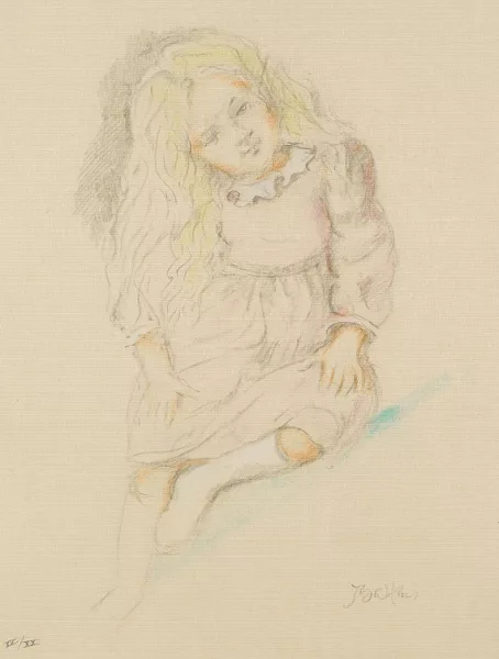 Balthus — Portrait de Valérie