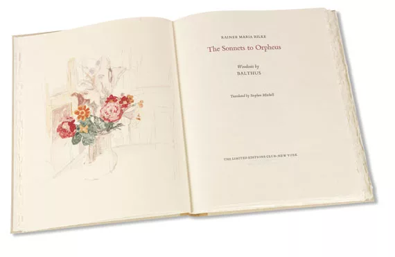 Balthus — The Sonnets to Orpheus