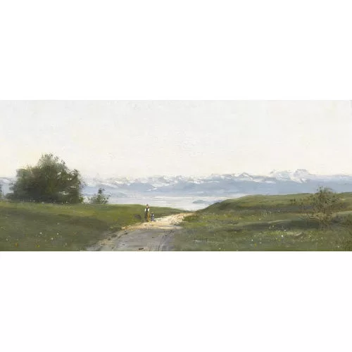 Balz Stäger — "Bei Oberrieden gegen die Au".
