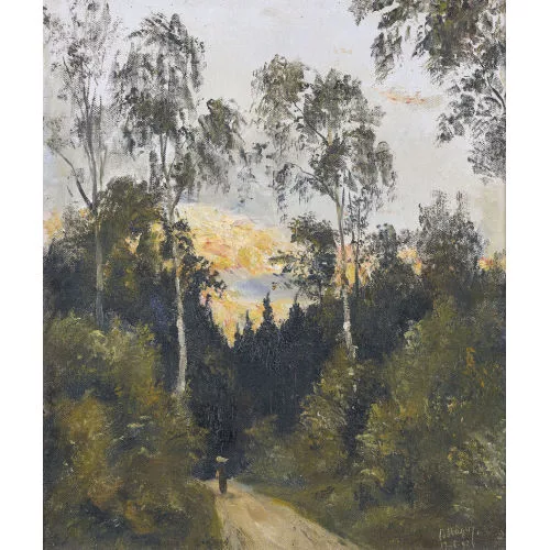 Balz Stäger — "Abend bei Degenried".