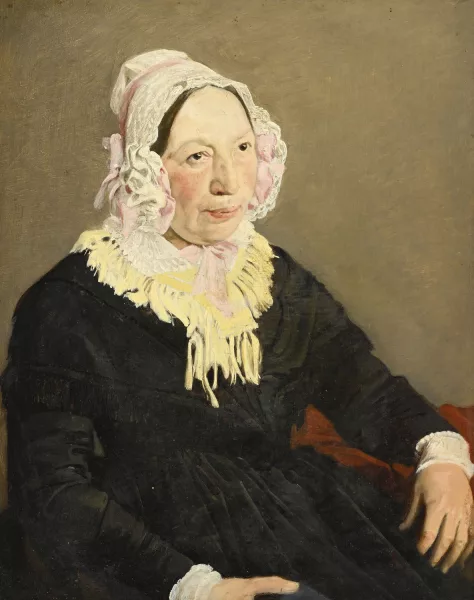 Barthélemy Menn — Portrait de Madame Foëx-Roger