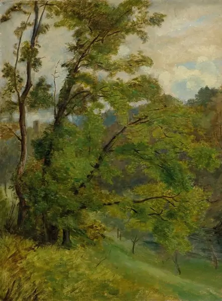 BARTHÉLEMY MENN — Waldlichtung. — Koller Auktionen