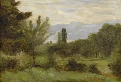 BARTHÉLEMY MENN — Vue sur le Lac Léman depuis Coinsins. — Koller Auktionen