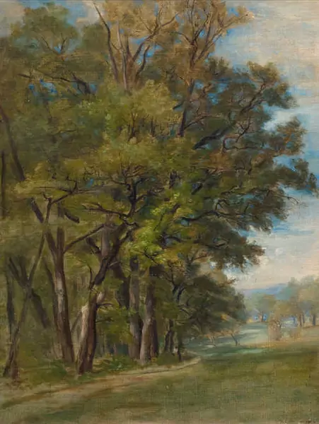 BARTHÉLEMY MENN — At the edge of a forest. — Koller Auktionen
