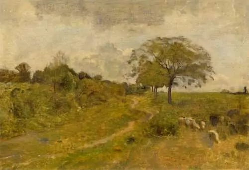 BARTHÉLEMY MENN — Paysage avec des moutons. — Koller Auktionen