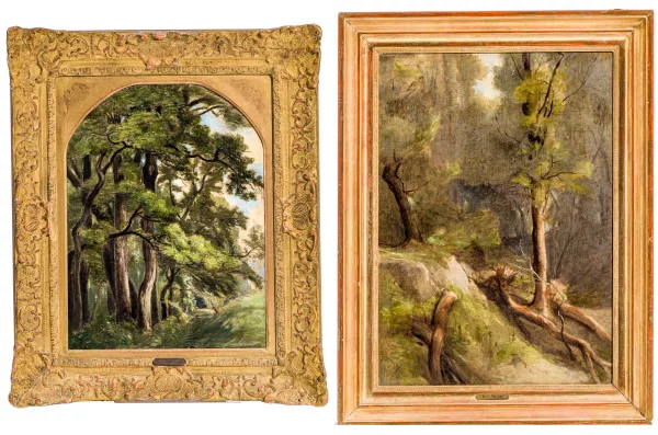 Barthélemy Menn — Barthélémy Menn (1815-1893), attr. à, Paysages, 2