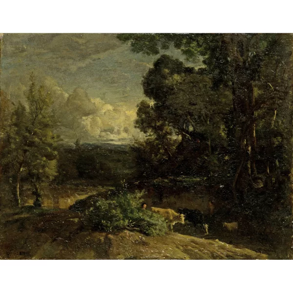 Barthélemy Menn — L'Abreuvoir - Die Tränke
