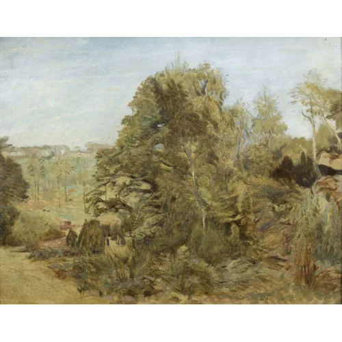 Barthélemy Menn — Sonnige Waldpartie.