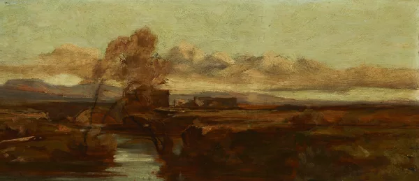 Barthélemy Menn — Flusslandschaft