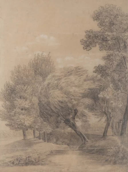 Barthélemy Menn — Bouquet d'arbres