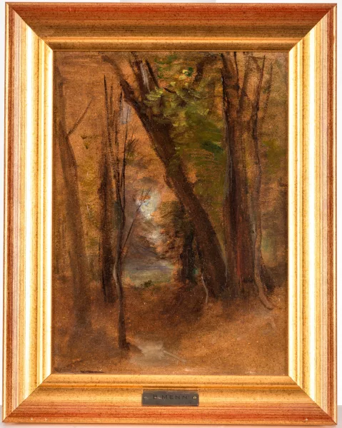 Barthélemy Menn — Etudes d'arbres