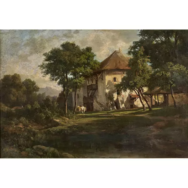 Sommerliches Gehöft