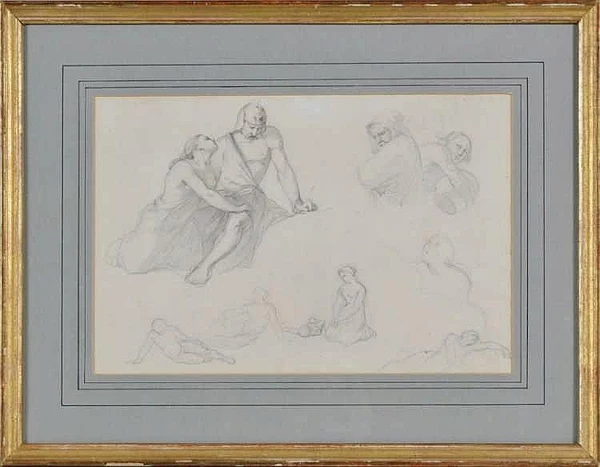 barthelemy menn — Etudes de personnages et paysages